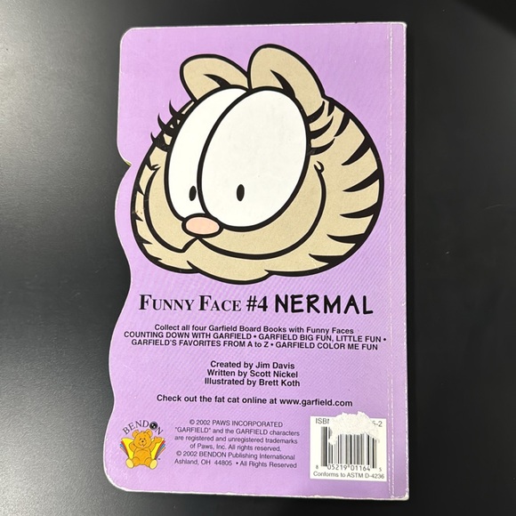 Garfield: Color Me Fun by Jim Davis - Children’s Hardcover Board Book - Picture 2 of 6